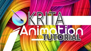 Krita Animation Tutorial [upl. by Weider]