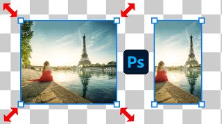 How To Resize an Image WITHOUT Stretching It in Photoshop [upl. by Direj]