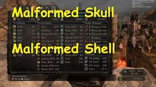 Dark Souls 2  Malformed Skull  Malformed Shell [upl. by Nrubliw]