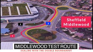 MIDDLEWOOD TEST ROUTE ROUNDABOUT AT ASDA WORDSWORTH AVENUE  SOUTHEY GREEN [upl. by Nmutua]