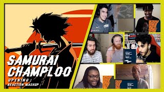 SAMURAI CHAMPLOO OPENING  REACTION MASHUP😱 [upl. by Rehpotsihrc]