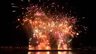 Kölner Lichter 2015  HIGHLIGHTS  WECO Feuerwerk [upl. by Baoj]