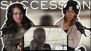 Succession 4x3 quotConnors Weddingquot First Time Reaction [upl. by Kenley]