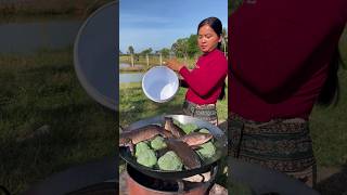 Yummy Crispy Fried Fish amp Broccoli​ Pickle shorts [upl. by Ardel12]