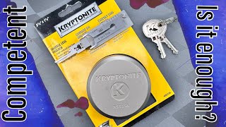 1604 Kryptonite Hidden Shackle Padlock Model 855156 [upl. by Alberic]