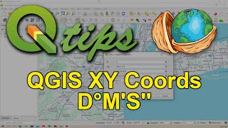 QGIS  Extracting XY Coordinates as DMS [upl. by Stalker]