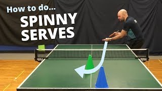 How to get more spin on your serves [upl. by Yahsel]