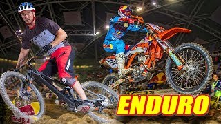 DÉFI MOTO VS VÉLO  Spécial Enduro [upl. by Raffo]