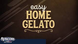 Easy Home Gelato by Rubicone [upl. by Pantia]