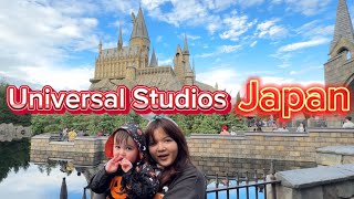 Universal Studios Japan exploring Harry Potter world at Halloween ￼￼￼ [upl. by Balcke837]