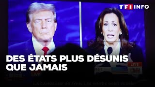 Présidentielle américaine  des États plus désunis que jamais｜TF1 INFO [upl. by Ab]