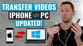 How to Transfer Videos from iPhone to PC and Windows to iPhone  UPDATED [upl. by Adnawad566]