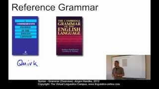 SYN103  Grammar Overview [upl. by Aneleh508]