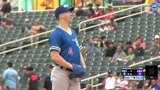 2024 Dodgers Minor Leagues Walker Buehler strikeouts from April 24 start for TripleA Oklahoma City [upl. by Latsyrhk]