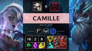 Camille Top vs Ornn Rampage  EUW Challenger Patch 1423 [upl. by Downall880]