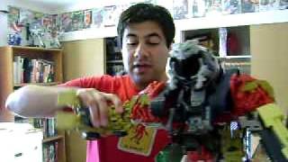 Transformers ROTF Devastator Supreme Class Review [upl. by Nyliuqcaj]