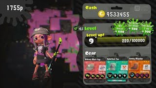 Splatoon 2  Turf War  Reaching Level 9 Star [upl. by Delora]