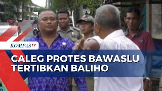 Baliho Dicopot Caleg DPRD Provinsi Bali dari PDIP Debat dengan Bawaslu [upl. by Lemkul]