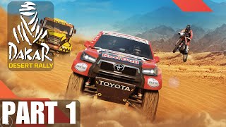 Dakar Desert Rally  Part 1  Dakar Qualifications [upl. by Leahcimnaes]