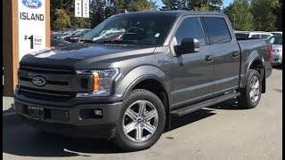 2018 Ford F150 XLT Sport EcoBoost SuperCrew Review Island Ford [upl. by Rawdon]