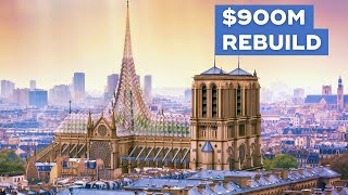 Unveiling The New Notre Dame  2024 Restoration Update [upl. by Fonsie921]