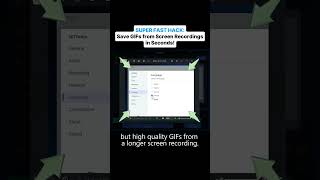 EASIEST Way to Save GIFs from Screen Recordings BeginnerFriendly shorts [upl. by Llenwahs651]