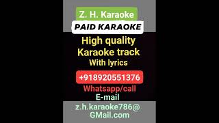 MAIN YAHAN TU WAHAN KARAOKE BAGBAN AMITABH BACHCHAN amp ALKA YAGNIK [upl. by Anneliese735]