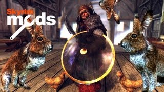 Giant Rabbits vs Chicken Shout  Top 5 Skyrim Mods of the Week [upl. by Karab645]