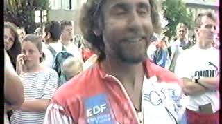 TRIATHLON EMBRUN 1993 CHAMPIONNATS D EUROPE part 2 avec du son [upl. by Benkley166]