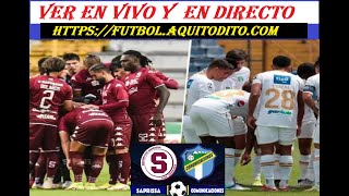 Comunicaciones vs Saprissa EN VIVO ida por el repechaje a Concachampions [upl. by Eugaet]