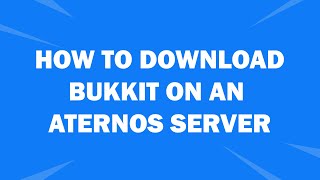 How to make a Bukkit Server On Aternos [upl. by Learsi]