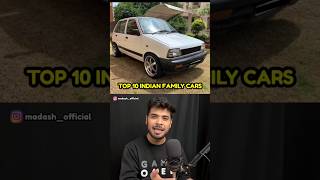 Top 10 Indian Family Cars 🚗😱 [upl. by Le]