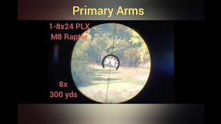 LPVO 8x vs 10x comparison Primary Arms [upl. by Noman]