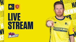 Live Stream Hampshire Hawks v Essex  Vitality Blast [upl. by Tertius]