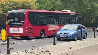 Here is the E200 MMCs on the 283 to East Acton and the 283 to Hammersmith at Commonwealth Avenue￼ [upl. by Assylla]