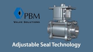 PBM  2 Way Valve with Adjustable Seal Technology [upl. by Sartin]