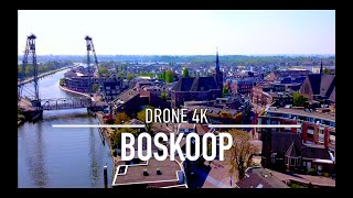 BOSKOOP by Drone 4K The Netherlands Nederland Ultra HD [upl. by Airaet]