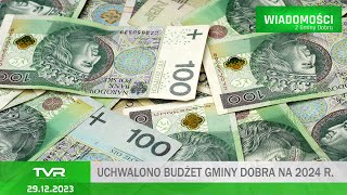 Wiadomości Gminy Dobra 29 grudnia 2023 r [upl. by Esital]