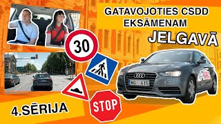 JELGAVAS CENTRS — BRAUKŠANAS EKSĀMENS EP4 [upl. by Melquist]