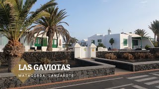 Las Gaviotas Tour  Matagorda  Lanzarote  Canary Islands  August 2022  4K [upl. by Goober]