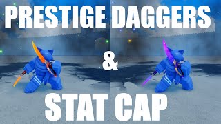 GPO FIREWORK DAGGERS STAT CAP  PRESTIGE COMPARISON [upl. by Gorden]