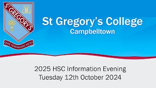 2025 HSC Information Evening [upl. by Dorca]