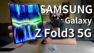 終於開箱到這款手機了  Galaxy Z Fold3 5G  體驗 上手 開箱 [upl. by Itnavart545]