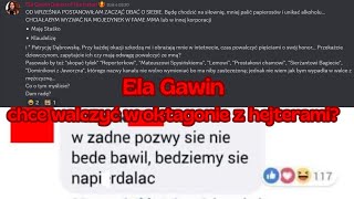 Audycja Niedzielna  Ela Gawin Wyzywa mnie do walki w Freakach Ela Gawin Klepsydra Boxdel [upl. by Eudoxia562]