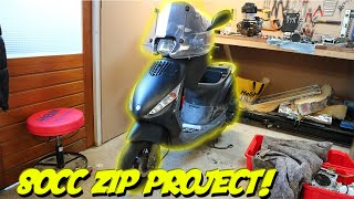 NIEUW ZIP PROJECT CARBURATEUR SCHOONMAKEN EN BALHOOFD CHECK 1 [upl. by Ofilia521]