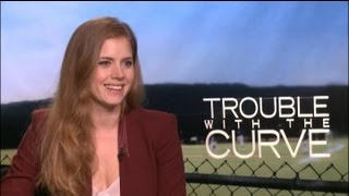 Amy Adams  Trouble with the Curve Interview with Tribute [upl. by Haney]