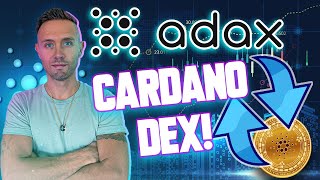 ADAX This Cardano DEX Is Just Getting Started [upl. by Akiaki]