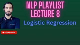 NLP Playlist  Logistics Regression Lecture 8 nlp naturallanguageprocessin [upl. by Veejar]