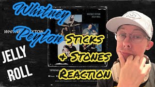 Whitney Peyton And Jelly Roll Sticks amp Stones Reaction [upl. by Marven]