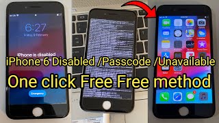 How To Unlock iCloud On Apple iPhone 6  iPhone 6 iOS 1257 iCloud Bypass  iPhone 6 disabled [upl. by Colby]